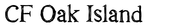 CF Oak Island font