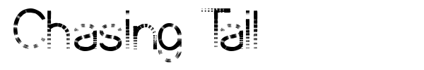 Chasing Tail font