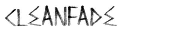 CleanFade font