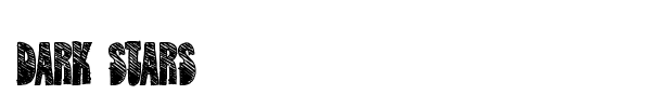 Dark Stars font