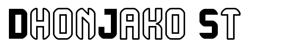 DhonJako St font