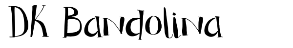 DK Bandolina font
