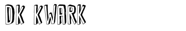 DK Kwark font