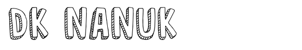 DK Nanuk font