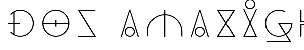 Dos Amazigh font