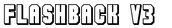 Flashback V3 font