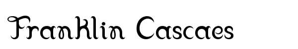Franklin Cascaes font preview