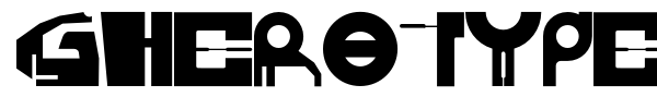 Gherotype font