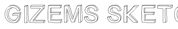 Gizems Sketch font