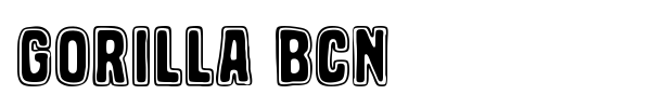 Gorilla BCN font
