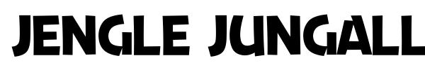 Jengle Jungallery font