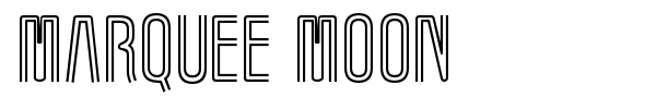 Marquee Moon font