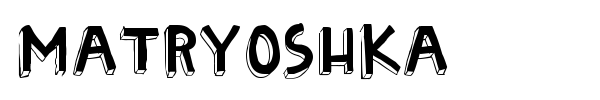 Matryoshka font