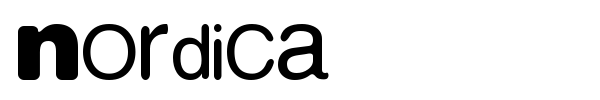 Nordica font