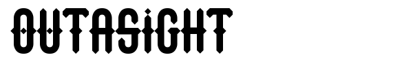 Outasight font