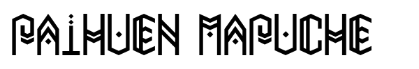 Paihuen Mapuche font