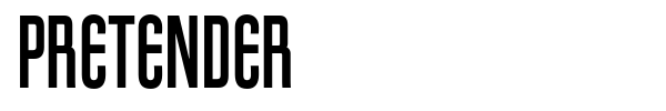 Pretender font
