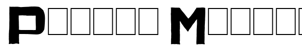 Public Market font