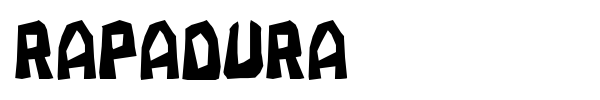 Rapadura font