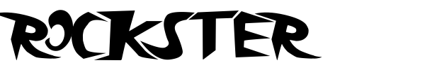 Rockster font