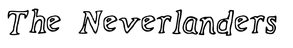 The Neverlanders font preview