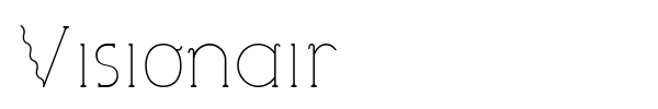 Visionair font