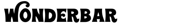 Wonderbar font