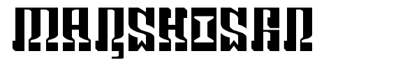 Marshosbn font