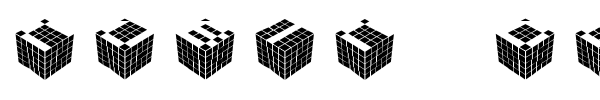 Cubic Dot font