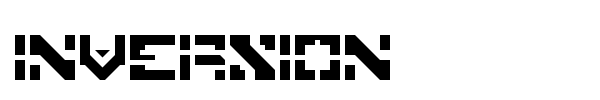 Inversion font