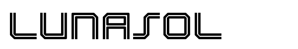 Lunasol font
