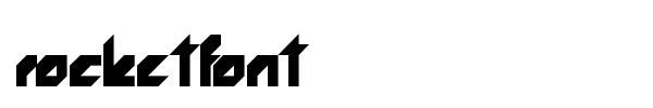 Rocketfont font
