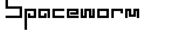 Spaceworm font