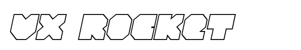 VX Rocket font