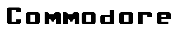 Commodore 64 font