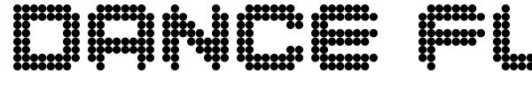 Dance Floor font preview