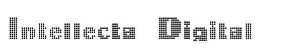 Intellecta Digital font