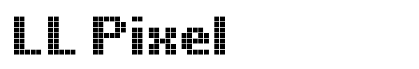 LL Pixel font