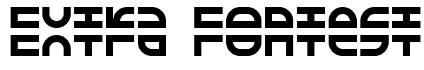 Extra Fontestrial font