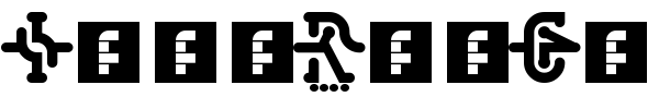 Interlock font