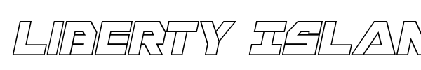 Liberty Island font
