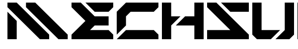 Mechsuit font