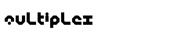 Multiplex font