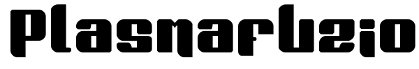 Plasmafuzion font
