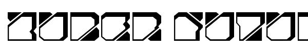 Zuber Future font