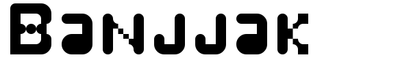 Banjjak font