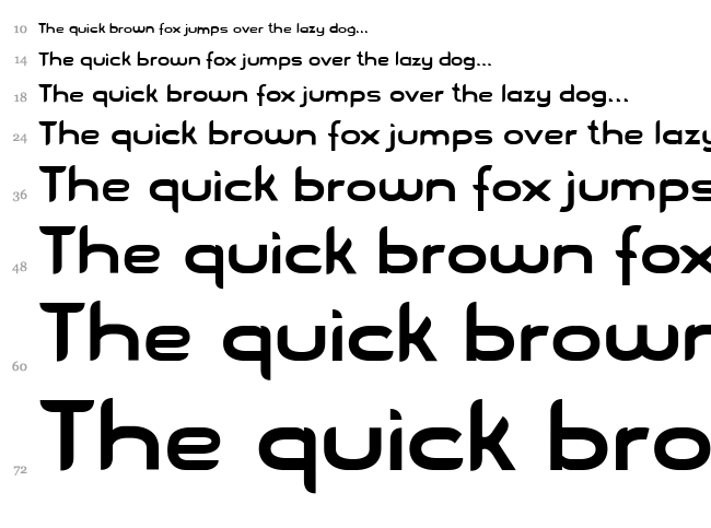 Blue font waterfall