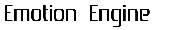 Emotion Engine font