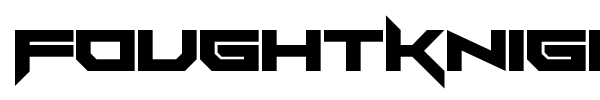FoughtKnight Victory font