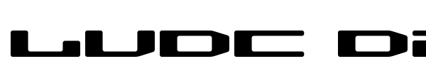 LVDC Disco02 font